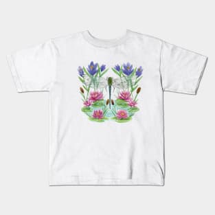 Spring Dragonfly Kids T-Shirt